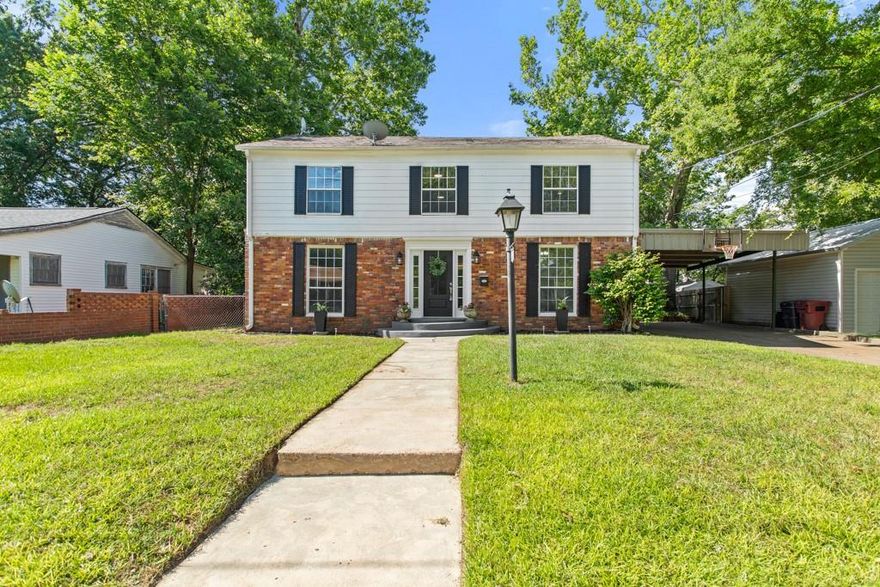 Welcome to this beautifully updated 4 bedroom, 2-bath home offering 2,665 sqft of comfortable living space in the heart of historic Mineola, Texas. Featuring two spacious living areas, this home provides plenty of room for relaxation and entertaining.
Recent updates throughout the home include all new- luxury vinyl plank flooring, one brand-new HVAC unit, and a professionally repaired and leveled foundation. The upstairs bathroom and been completly remodeled, while the downstairs bath boast a newly installed walk-in shower. In the kitchen, you'll find an eye catching backsplash and a stylish new island, perfect for gatherings and meal prep. Every window has been outfitted with new screens, and the entire interior has been freshly painted for a clean, modern look.
In addition to the main residence, the property includes both an upstairs and downstairs apartment- ideal for extended family, rental income, or a home office set up. Some updates have been made on the apartments around five years ago, also including a newly renovated upstairs bathroom.
Nestled in historic Mineola, this home places you close to charming antique stores, unique shopping, and excellent dining options. 
Don't miss your chance to own this spacious, updated property in one of East Texas' most vibrant town small towns.