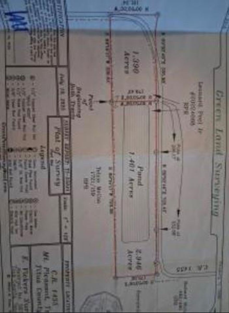 Discover the possibilities at 2332 County Road 1455 in Mount Pleasant, TX! This property sits on nearly 9.5 acres outside city limits, offering the freedom and space that country living provides. With a mobile home already on the property, it presents a great opportunity for those looking for a homesite, investment property, or land to customize to their needs. The expansive acreage provides plenty of room for animals, recreational use, gardening, or future improvements such as a shop, barn, or additional structures. Surrounded by natural landscape and wide-open Texas skies, the property offers privacy while still being conveniently located within a short drive to the amenities of Mount Pleasant. Whether you're looking to enjoy peaceful rural living, expand your land holdings, or create your own private retreat, this versatile property provides the space and flexibility to make it your own.