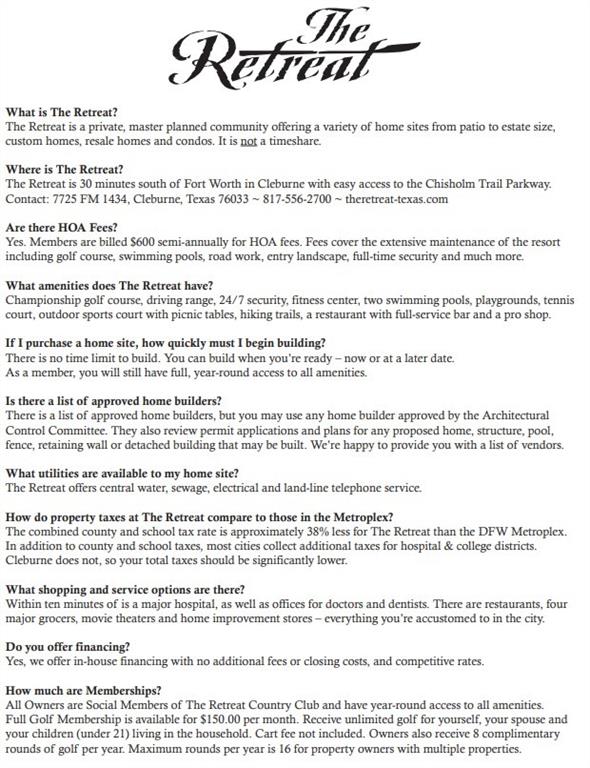 Retreat Ph 03 - Land