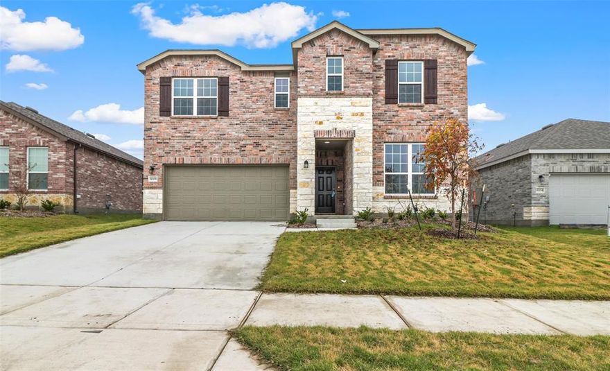 Welcome to your dream home! Be the first to experience luxurious living in this brand new house, expertly crafted with modern design and high-end finishes. Nestled in a desirable neighborhood, this stunning residence offers a perfect blend of style, comfort, and convenience. As you step inn, you'll be greeted by an open-concept floor plan that seamlessly connects the spacious living area to the gourmet kitchen. The kitchen boasts of stainless steel appliances, granite countertops, and ample cabinet space. The adjoining dining area is perfect for family gatherings and entertaining guests. The master featuring a generously sized bedroom, a walk-in closet, and a luxurious en-suite bathroom with double sinks. Three additional well-appointed bedrooms provide ample space for family members or guests, each with large windows that fill the rooms with natural light. Wonderful HOA amenities including 2 swimming pool, refrigerator washer dryer will come with the house.