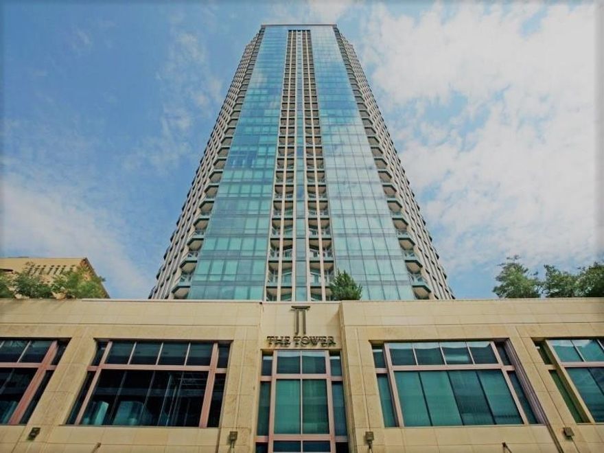 Wow! Price drop in The Tower! Wonderful view, great location over the pool...downtown urban living at it's finest.  1 bedroom, 1 bathroom, and 1 secured parking space. Centrally located near Sundance Square. Listing agent is related to owner.

No Smoking, No Pets, Must follow all HOA rules and regulations. See Moving policy for move in and out procedures.  $85 App fee for all 18+ applicants. Move in and out fee charged by HOA with deposit.