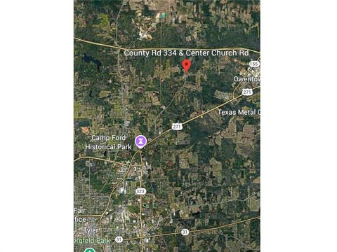 TBD CR 334 & Center Churc TBD CR 334 & CR 336 Center Church Rd Tyler TX 75708