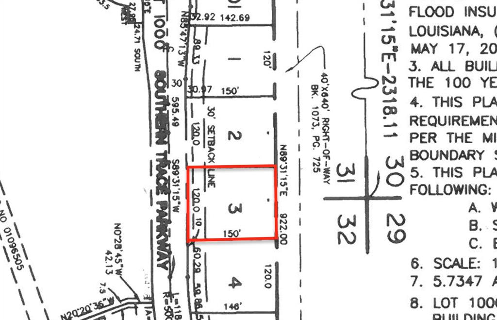 Southern Trace - Land