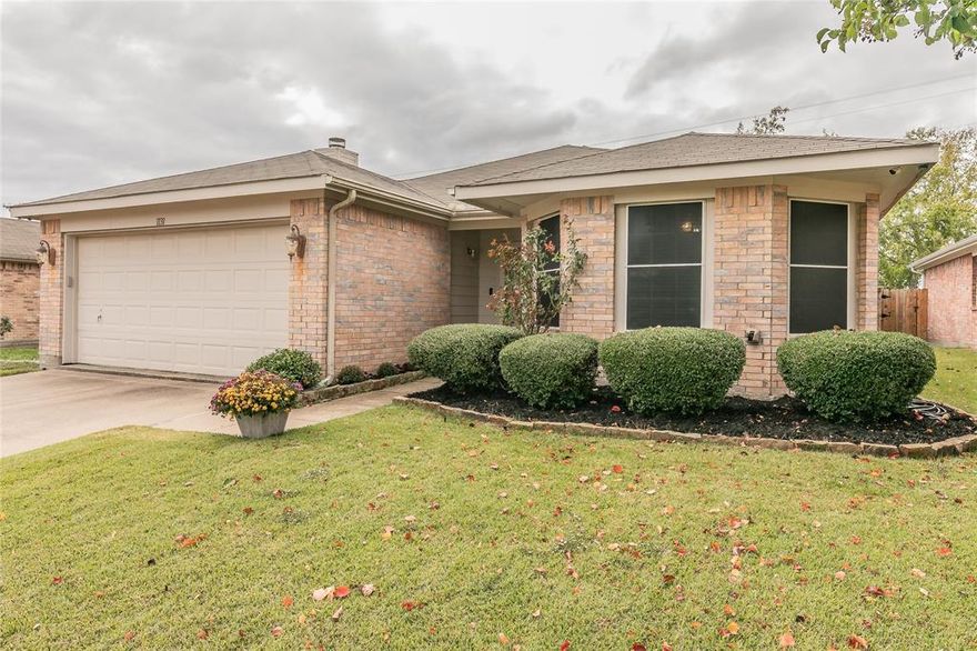 Have you been looking for a home that has some privacy that is located in a well established neighborhood? The search is over! This wonderful 3 bed and 2 bath home is ready for a new owner. Walk thru the front door to an open floor plan that is perfect for entertaining or go right in the back yard and enjoy the peaceful covered patio. Local Elementary and Intermediate Schools along with a community pool are in close proximity. Just in time for Christmas and winter the fireplace is a great center piece and ideal place for conversation. The current owners have taken such good care of this home, it is turn key. Come see this house and make it your forever home.