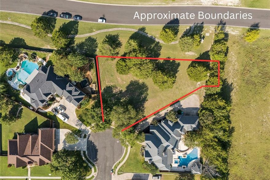 Rare opportunity to own a .47-acre pie-shaped lot tucked away on a quiet cul-de-sac in the beautiful Vista Norte neighborhood. With mature trees and plenty of space, this property offers the perfect setting to design and build your dream home. Bring your builder and take advantage of the natural beauty and privacy this lot provides.