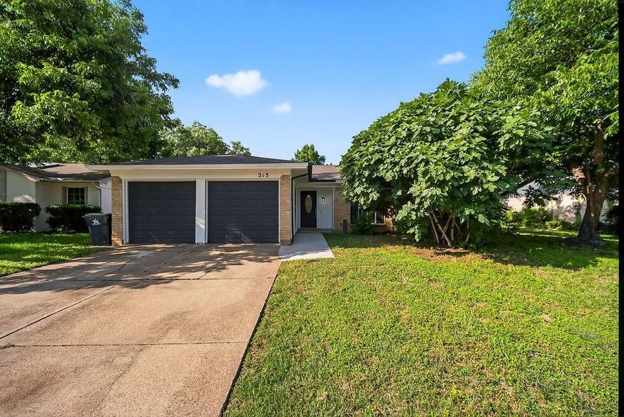 Fully updated and ready for move-in! This beautifully refreshed 3-bedroom, 2-bath home in the quiet, tree-lined neighborhood of Spring Meadows offers the space, comfort, and upgrades renters are looking for. Recent improvements include updated fence, fresh interior paint, updated plumbing, and foundation work (all completed in 2025). The AC was replaced in 2022 — perfect for Texas summers.

Step inside to a bright, open layout with rich wood floors throughout and a spacious living area featuring a sleek modern fireplace and large windows overlooking your private, fully fenced backyard — ideal for relaxing after work or entertaining on weekends.

The kitchen is fully equipped with granite countertops, stainless steel appliances, a breakfast bar, and plenty of pantry storage — whether you love to cook or just need a solid space for takeout and coffee.

The primary suite offers a private bath and walk-in closet, while two additional bedrooms and a second full bath give you flexibility for guests, roommates, or a home office.

Outside, enjoy a large patio and a generous yard — great for weekend BBQs, outdoor lounging, or pets (just ask about pet policy). The oversized 2-car garage offers plenty of space for storage, bikes, or hobby gear.

Conveniently located just minutes from major highways, with easy access to Six Flags, AT&T Stadium, and the shopping, dining, and entertainment at Arlington Highlands.

This home is in a friendly, residential neighborhood and offers everything you need for comfortable, low-maintenance living.

Don’t miss out — schedule a tour today and make this your next home!