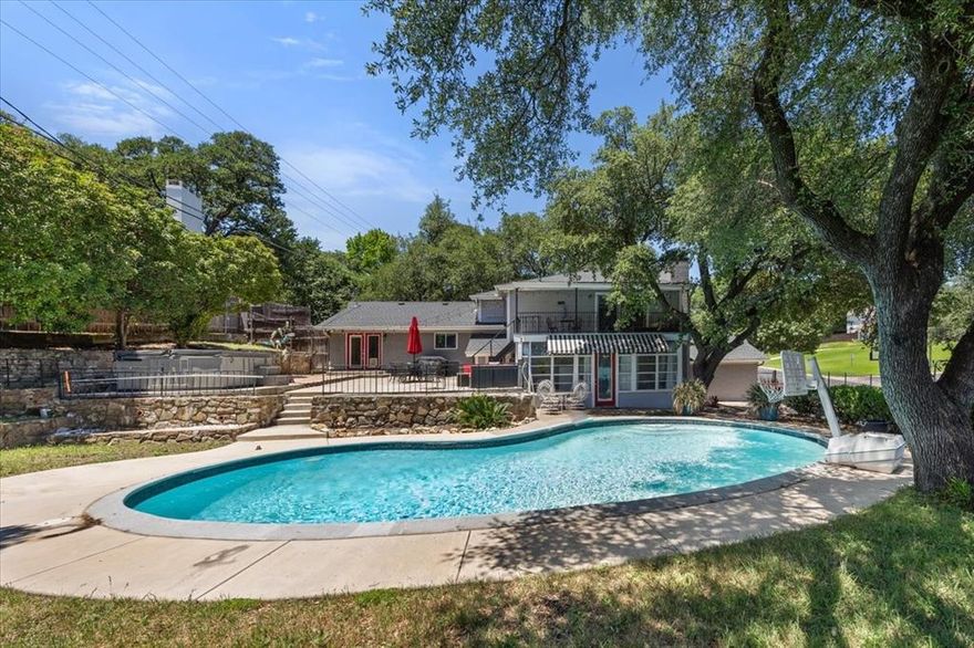 Welcome to your dream home! Nestled on an expansive lot, this beautifully maintained split-level residence offers the perfect blend of comfort, space, and functionality—making it ideal for raising a family or hosting unforgettable gatherings.

Step inside to discover a thoughtfully designed layout that provides distinct living areas while maintaining a warm, open flow. The main living level boasts a bright, airy ambiance, perfect for everyday living or entertaining guests. Multiple family and bonus rooms offer flexibility for a playroom, home office, or media space.

Step outside into your personal backyard oasis—featuring a large sparkling pool, generous patio space, and a beautifully landscaped outdoor living area designed for relaxing, dining, and entertaining year-round.

With its spacious interior, versatile layout, and resort-style outdoor space, this home is a rare gem that offers everything you need to live, grow, and enjoy to the fullest.