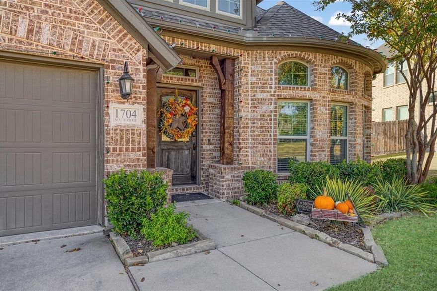 OPEN SUNDAY NOVEMBER 23RD 2-4. 
This Stonehollow-built home in Georgetown Estates is just 6 years old, but it has already been updated and remodeled. The exceptional home is located on one of the best lots in the neighborhood.The home sits back off the road with a long driveway. The front of the home has professional landscaping and a lovely front elevation. The backyard is framed with mature hardwood trees, which creates privacy and a picturesque place to entertain.  Originally built as a 4-bedroom house, the homeowners converted one of the bedrooms to a 12x10 combo laundry and pantry room. Lightly scraped hardwood floors flow throughout the home. They are stunning! The flex living space is being used as an office, but is large enough to be used as a 2nd living room. The primary bedroom is enhanced by a large walk-in closet. The view from this room shows trees and greenery all around. The ensuite bath, remodeled by the homeowners, includes a walk-in tiled shower with a bench, dual vanities and a linen closet. The kitchen is open to the large family room. The kitchen flows well with beautiful granite counters, painted cabinets and a coffee bar. The large island with a breakfast bar is great for entertaining. The dining area sits between the kitchen and the family room. The family room has a stone wood-burning fireplace and hearth. There are many large windows that have views of the mature trees that surround this home. The backyard has a large patio with an extended deck and custom-built shed built with solar powered lights.  This beautiful home is located on a quiet street within walking distance of Partin Elementary In the sought-after Van Alstyne ISD. The HOA offers a large pool, playground, and walking trails. Van Alstyne is a thriving small town full of friendly folks, lots of shops and restaurants. VA residents enjoy weekly farmer's markets downtown and several festivals throughout the year. We can't wait to show you this one.