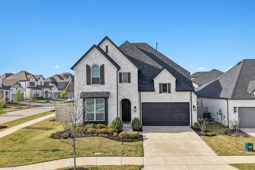 Welcome to this beautifully designed home in the highly sought-after Painted Tree community in McKinney! Situated on a desirable corner lot, this property offers a spacious backyard with plenty of room to create your dream outdoor oasis—perfect for adding a custom pool or entertaining space.

Inside, you’ll love the open-concept floor plan filled with abundant natural light, creating a bright and inviting atmosphere throughout. The seamless flow between the living, dining, and kitchen areas makes this home ideal for both everyday living and hosting guests. The garage is equipped with an electric vehicle charging station, adding modern convenience to this already impressive home.

Living in Painted Tree means access to exceptional amenities designed for connection and outdoor enjoyment. Just moments away, the Village Trailhead features a resort-style pool and playground, while The Outpost serves as a vibrant community hub for gathering and events. The Lakeside Trailhead offers another pool, relaxing gathering spaces, cozy fire pits, and scenic nature trails that wind around the water. At the heart of it all is the stunning Painted Tree Lake—a 20-acre centerpiece surrounded by picturesque trails, perfect for morning walks or evening sunsets.

This home combines modern comfort, thoughtful upgrades, and an unbeatable location within one of McKinney’s most exciting new communities.