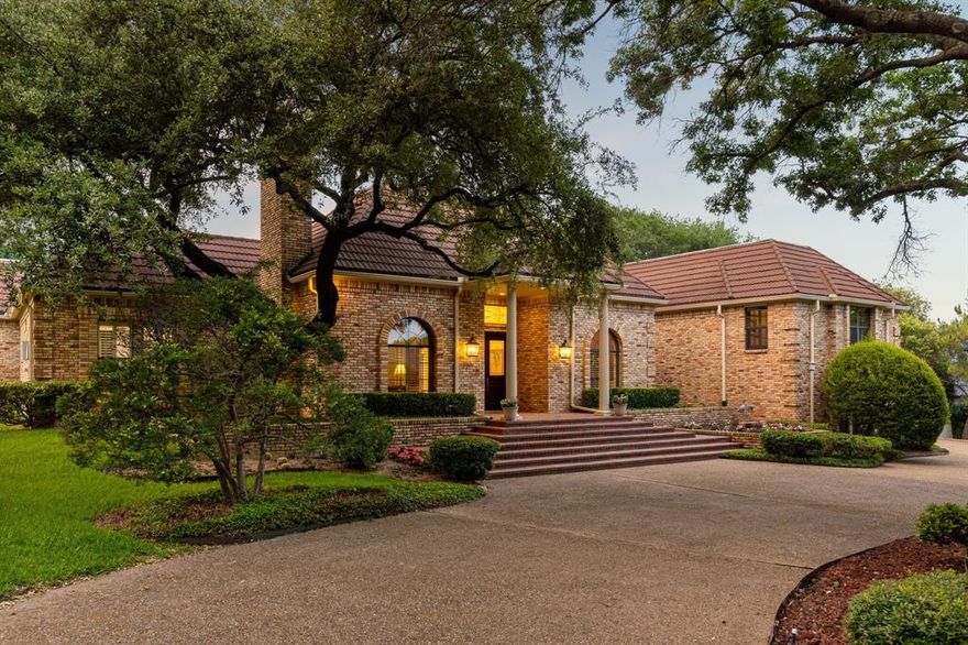 Please contact listing agent with any questions. Tucked away on a cul-de-sac in highly sought after Williamsburg at Preston, this 6,172 sq foot home sits on an oversized lot just minutes from the best shopping and restaurants in Dallas! This spacious floor plan features generously sized rooms with plenty of storage that includes built-ins and 15 closets including His and Hers in the Primary Suite. Kitchen offers a fantastic recent remodel and is equipped with a 72 inch custom SubZero fridge. High ceilings, large windows, and skylights fill the home with natural light. The lot features a resort style 9 foot diving pool, 4 gorgeous covered patios and an enclosed side yard. Have your very own private paradise in the bustling city of Dallas!