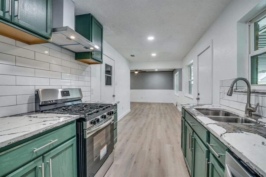 **Completely Renovated Home - Section 8 Vouchers Accepted**

Welcome to your newly renovated 3-bedroom, 2-bath home—updated from top to bottom! Enjoy brand-new flooring throughout, modern energy-efficient windows, a fully remodeled kitchen with all-new appliances, and stylishly upgraded bathrooms.

This home features durable laminate flooring throughout and a spacious covered patio in the backyard—perfect for outdoor gatherings or relaxation. Plus, there's a bonus storage shed for your convenience.

Section 8 vouchers are welcomed.

Located just minutes from bus stops, parks, and a newly renovated recreation center. Garland ISD offers school choice, giving families the freedom to select their preferred schools. Only 12 minutes from Firewheel Mall, with easy access to top retail, dining, and entertainment options.

Don’t miss this opportunity — schedule your showing today!