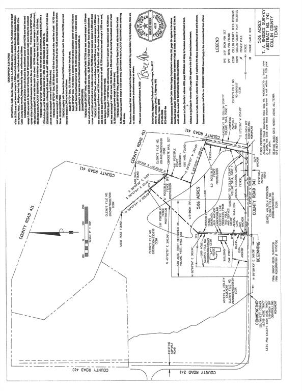 Thomas A Rhodes Survey - Land