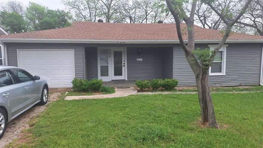 Open Daily 9am-6pm. Cute cottage curb appeal with low maintenance exterior, covered 13 ft  front & 9 ft back porch, driveway to  23x11 garage, second side driveway 30 ft long for RV or trailer.  Spacious backyard with pavestone patio & shed with concrete floor.  Full bath & kitchen remodel includes dual sink vanity, & new shower replaced tub.  Open conceptb Living to Kitchen accented by contemporary acoustic panel surround, 7 ft peninsula island breakfast bar, granite counters on new cabinets, subway tile backsplash, sink and stainless appliances. Updates include fresh interior & exterior paint, interior doors with black lever knobs, front & back door, garage door & liftmaster opener, windows, new plyboard subfloor, LVP floos & baseboards thru out, all lights in batth, kitchen, porches, hallway & 4 fans, blinds, cabinete pulls, plumbing and bath hardware, spacious closets in all 3 bedrooms 5 yr old roof. This home is in good mechanical, cosmetic, structural and roof condition.