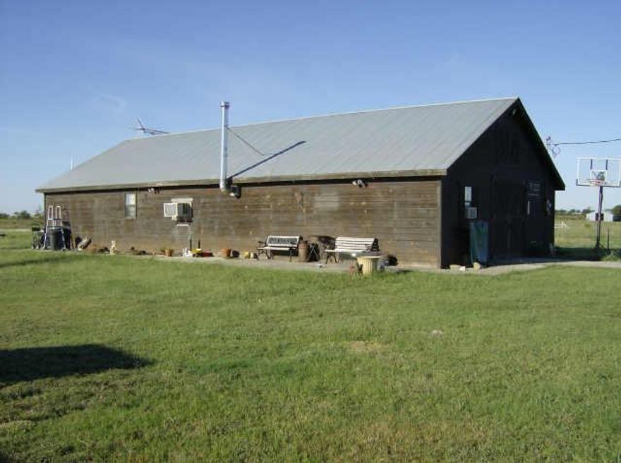 Location , Location , Location .This Property has a 1800 Sqft cabin house , storm cellar & storage shed . Has no flood , it has ag exemption . Has 384 ft frontage on Stiff chapel Rd , which opens to Tollway . Value is in the land . There are tenants in the house & it will not be shown . Quiet & Peaceful property with a nice pond in the south side .