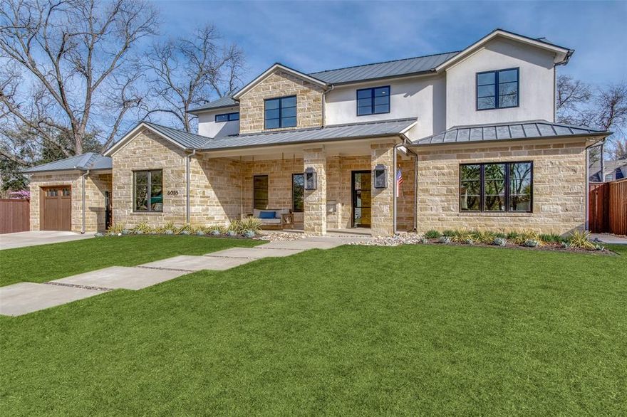 Built in 2014 by Dallas’ premier builder Faulkner-Perrin and renovated in 2020 to further enhance the home, this house has all the I WANTS…including a GYMNASIUM, glass to view the pool+patio+yard, a perfect kitchen for entertaining with high end appliances: Wolf pro-style dual fuel range, Sub-Zero fridges(2), Freezer, Beverage Fridges (2). A butler’s pantry, wine room, home office. Sliding doors in the great room open to the expansive outdoor living area with FP, screens, grill area and pool+spa. The primary suite with luxe bath+huge closet, guest bedroom+study, huge laundry+mud room with tons of storage are on the 1st floor. 4 spacious bedrooms, each with ensuite bath+fabulous game room+400 sq ft gym are up. Bedroom 6 is currently the exercise room. Control 4 automated entertainment-whole house system, fresh paint, hardwood floor, upgrades throughout in a terrific location…this is the home that will exceed your expectations.