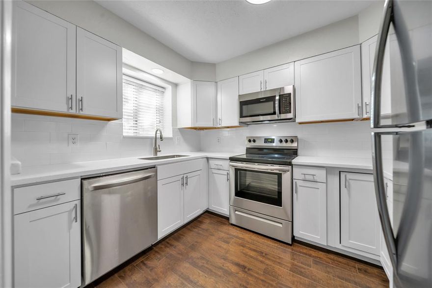 Prime Uptown location at Les Chateaux Condominiums off Cedar Springs! This beautifully maintained 1-bedroom, 1-bath condo is located on the second floor and offers unbeatable access to the Dallas North Tollway, Uptown, Oak Lawn, Downtown Dallas, and Love Field. The open kitchen and living area overlook the sparkling community pool, creating a bright and inviting space perfect for relaxing or entertaining. The kitchen was fully remodeled in 2024 and features updated finishes with all appliances conveying, including refrigerator, washer, and dryer. Enjoy the convenience of one assigned parking space (#29) plus ample visitor parking. Walkable to Cedar Springs’ popular restaurants, grocery stores, library, and more urban living at its best!