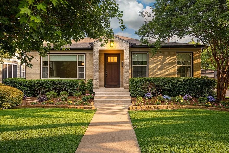 Tucked into one of Dallas’ most established neighborhoods, this home has been thoughtfully cared for and updated where it counts. Natural light fills the space, highlighting the hardwood floors and creating a warm, easy feel from the moment you walk in.

The layout offers a great mix of character and functionality — a traditional formal living room up front, with an open kitchen and living area at the center of the home that works well for everyday living. The kitchen features an induction range, stainless steel appliances, a walk-in pantry, and an island that naturally becomes a gathering spot.

The primary suite is spacious and comfortable, with a large walk-in closet and an ensuite bath with dual vanities.

Out back, you’ve got a fully fenced yard with two wood decks and a gated driveway, giving you both privacy and flexibility for how you want to use the space.

Walking distance to shops and restaurants in Lower Greenville, with zoning to Mockingbird Elementary School, the location balances lifestyle and long-term value.

A well-maintained home in a great location that just makes sense.