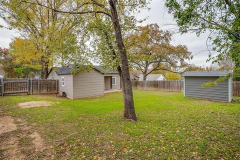 A home in Weatherford