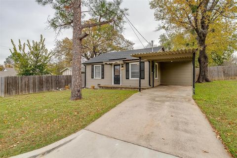 A home in Weatherford