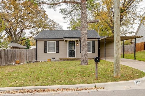 A home in Weatherford