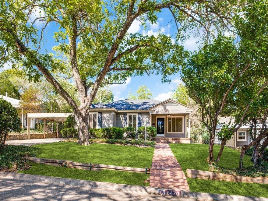 Elegant remodel located in sought after Ridglea Hills. This property features Three Bedrooms and Two Bathrooms as well as Large living and dining areas. This home has had many luxury updates including granite countertops in the kitchen, updated decorative lighting, both bathrooms have been updated, and the home has fresh paint. You will also be able to enjoy the open space in the back yard, the storage shed, and there is covered parking for two vehicles. Many more elegant features await you in this beautiful home. Property is move in ready, schedule a showing today and get this one before its gone.