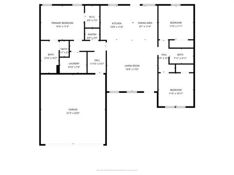 Tiny photo for 103 N Peverly Street, Whitney, TX 76692 (MLS # 21198201)