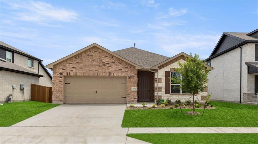 MLS# 20328958 - Built by HistoryMaker Homes - Ready Now! ~ 5.99% interest 30-year fixed for a limited time (conditions apply)!! Home is near the community amenity center. Easily stop in for dip in pool and or take in some activities that are planned monthly. Home offers so many options for family not wanting stairs and or downsizing from a larger home. Open concept with outdoors extending the space. Neutral colors chosen by our designers. Large shower in the master with a ton of storage in this home! This 4 bedroom home is move-in ready on a nice oversized lot!!!