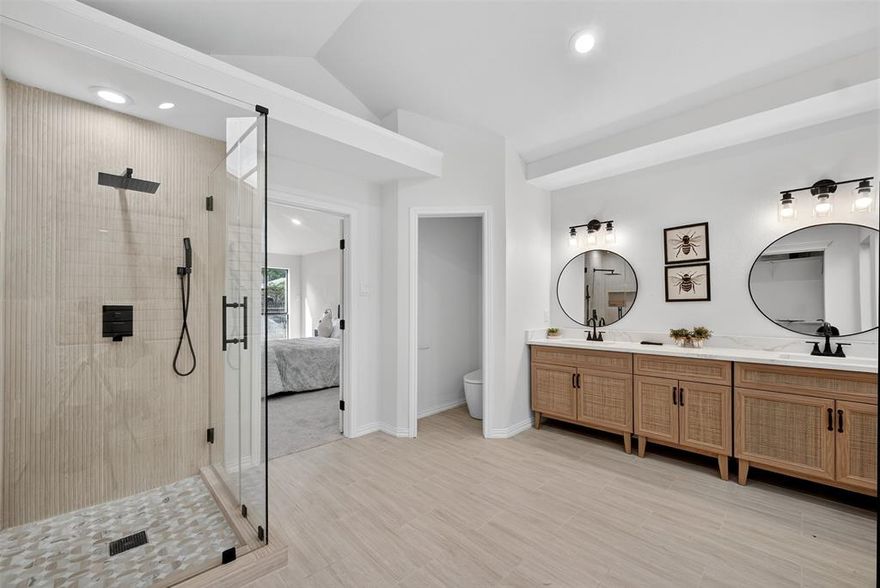 Welcome to your dream home in Arlington, Texas! This beautifully renovated 3-bedroom, 2-bathroom residence offers modern comfort and style, perfect for anyone seeking a move-in ready property. Every detail has been carefully considered, ensuring a seamless blend of elegance and functionality. This stunning home has been meticulously renovated with brand new appliances, ensuring a modern and efficient living experience. Enjoy cooking in the updated kitchen with its beautiful quartz countertops and spacious cabinets. The entire home boasts new flooring and fresh paint, providing a clean and inviting atmosphere. Step outside to relax and unwind in your private courtyard or sunroom, featuring a newly installed decorative grass wall. Perfect for morning coffee or evening gatherings. This home is conveniently located near major highways, providing easy access to shopping, dining, entertainment, and breezy commutes. Don't miss the opportunity to make this beautifully renovated house your new home. Schedule a showing today!