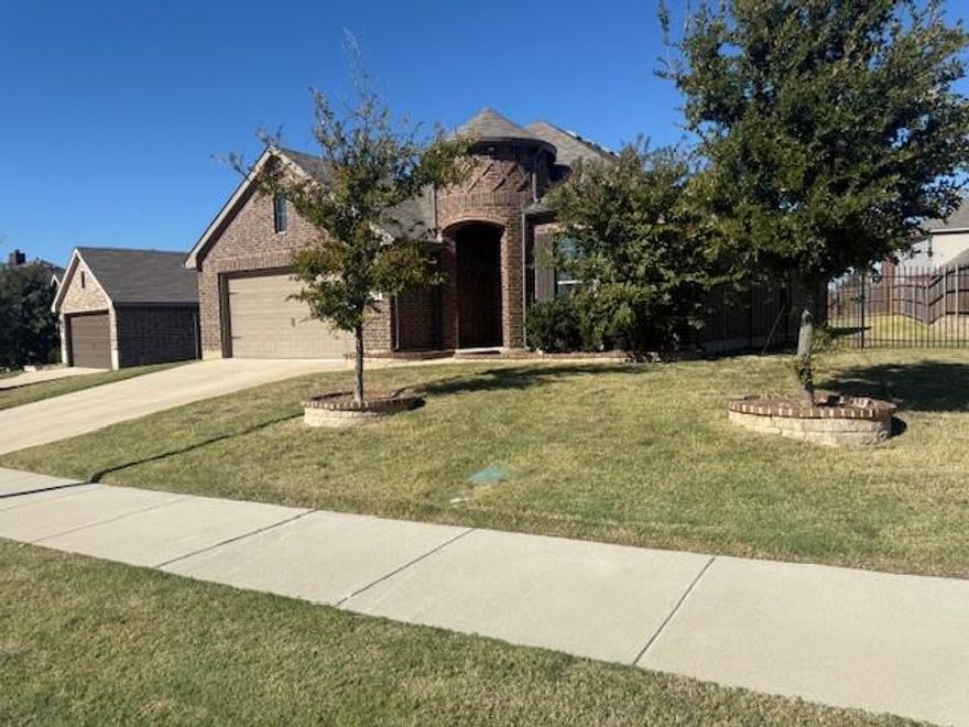 Welcome to this beautifully maintained home in the desirable Crowley ISD! This spacious 3-bedroom, 2-bath residence offers comfort, style, and convenience in a quiet, established neighborhood. Step inside to discover an inviting open floor plan with high ceilings, abundant natural light, and updated finishes throughout.

The living area flows seamlessly into the modern kitchen, featuring stainless-steel appliances, ample cabinet space, and a cozy breakfast nook overlooking the backyard. The primary suite offers a peaceful retreat with a walk-in closet and a private en-suite bath complete with dual vanities and a soaking tub.

Enjoy the private fenced backyard, perfect for relaxing evenings or weekend gatherings. Additional highlights include a two-car garage, energy-efficient windows, and a separate laundry area.

Located just minutes from shopping, dining, parks, and major highways, this home combines suburban tranquility with easy access to all that Fort Worth has to offer. Zoned to Sue Crouch Intermediate, Summer Creek Middle, and North Crowley High School.

Don’t miss the chance to make this move-in-ready home yours! Schedule your tour today.