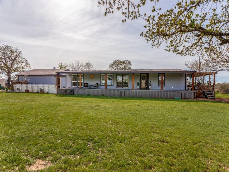 Exceptional Opportunity on Nearly 1 Acre in Burleson, TX! Situated on approximately 0.987 acres, this well-maintained and thoughtfully updated mobile home offers both functionality and versatility. Pride of ownership is evident throughout. Ideal for those needing space for equipment, vehicles, or a home-based business, the property features two garages near the home plus additional garage - workshop space with capacity for up to 8 vehicles in the backyard—perfect for storing construction equipment, tools, or recreational vehicles. Enjoy outdoor living with a well-appointed outdoor kitchen, ideal for entertaining. The expansive lot provides plenty of room to work and grow. Whether you're seeking a residence with extensive workspace or a property with excellent utility, this one offers outstanding potential. 
Don’t miss this rare find with abundant storage and workspace on nearly an acre.