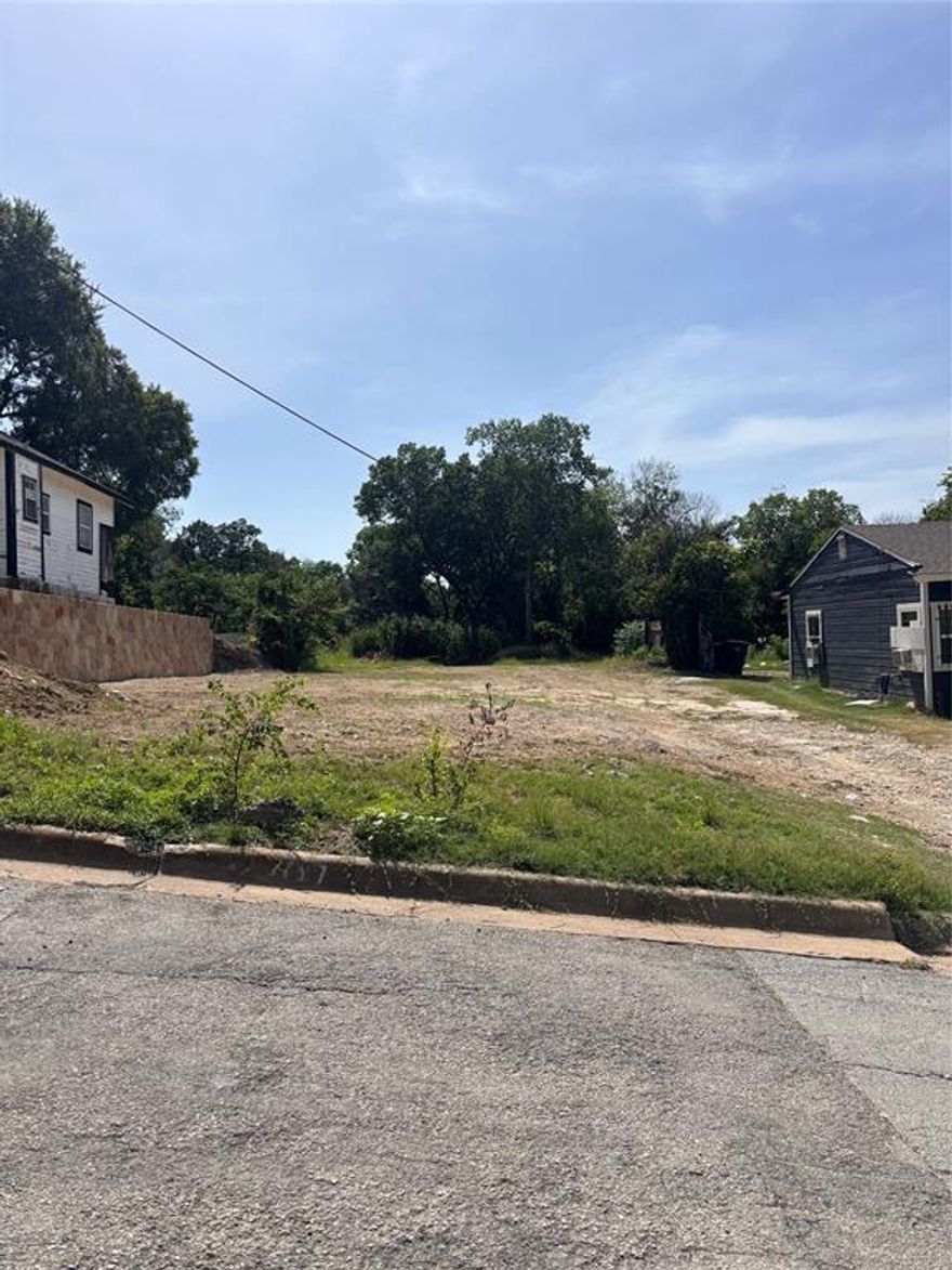 Are you ready to build, well your opportunity has arrived! Just a few blocks away from the famous Billy Bob’s Honky Tonk and the newly remodeled Cattlemen’s Steakhouse. Don’t miss your chance to own land in this historic part of Fort Worth located in the Stockyards. Vacant Lot opportunity with benefits from the City of Fort Worth Neighborhood Empowerment Zone (NEZ). These benefit includes Tax Abatement, Fee Waivers for NEZ Certified Projects such as ALL Building Permit related fees, Plat Application fee, Board of Adjustment Application fee, Demolition fee, Structural Moving fee, Community Facility Agreement (CFA) Application fee, Zoning Application fee, Street and Utility Easement Vacation Application fee, Ordinance Inspection fee, Consent & Encroachment Agreement Application fee, Transportation Impact fee, Urban Forestry Application fee, Sign Permit fee.