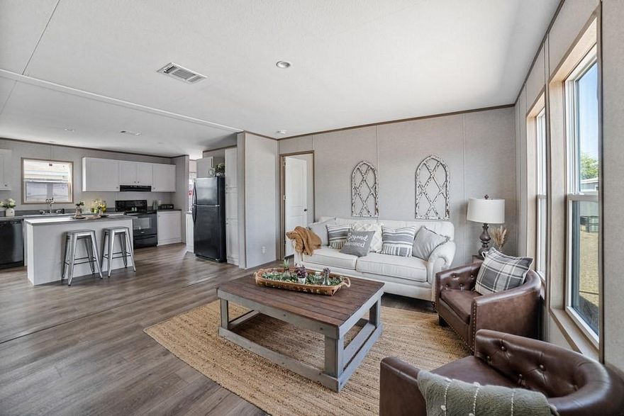 Discover Your New Home in Decatur! This brand-new construction offers a modern, open-concept living just minutes from town. Designed with a bright and airy feel throughout, this home is the perfect blend of style and comfort. Inside, you’ll find 3 bedrooms and 2 bathrooms, including a private primary suite with its own bathroom and spacious walk-in closet. The kitchen is equipped with a refrigerator, range, dishwasher, and a center island—ready for all your culinary creations. The dinning room is adjacent to the kitchen. The large living room provides ample space for entertaining or oversized furniture. The utility room  offers plenty of room for your full size washer and dryer  and provides access to your back deck access. Set on over a quarter-acre, you’ll enjoy plenty of outdoor space for relaxing, entertaining, or simply taking in the peaceful surroundings. Located in a quiet neighborhood just outside the city limits, this home provides the perfect balance of convenience and tranquility. Additional Highlights: Private Well, 
Private Septic system, 1-year manufacturer’s warranty, and there is not a HOA – enjoy the freedom and flexibility.

Don’t miss this opportunity to own a stylish new home in a serene setting. Schedule your showing today!

FHA, VA, USDA, and Conventional Loans are welcome!

All information is deemed reliable, and the buyer and buyer’s agent are responsible for verifying all information, including but not limited to the status of construction of the home, lot dimensions, easements, school district, and subdivision restrictions. It is the responsibility of the buyer(s) and the buyer(s) agent to verify the status of completion prior to scheduling site inspections. Some pictures may have AI generated lawn and or alterations; inside pictures are of a staged model home.