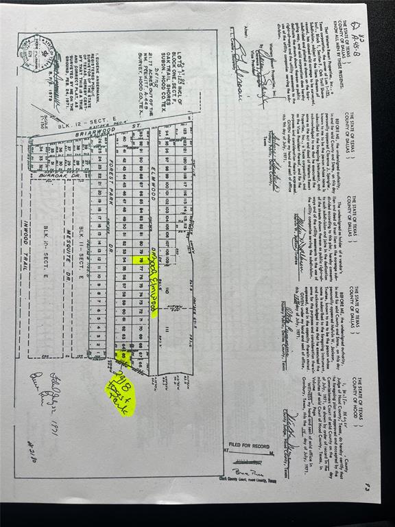 Lake Granbury Estates - Residential Income