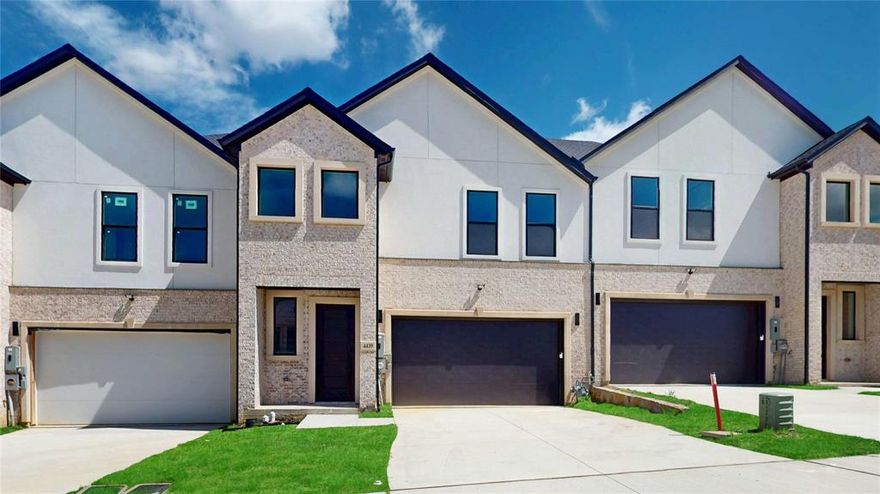 Discover your modern dream home in this elegant four-bedroom, three and a half-bathroom property, perfectly blending style and convenience. Nestled in a vibrant neighborhood with top-rated schools, this residence is an ideal choice for families seeking quality education and a dynamic lifestyle. The sleek exterior showcases contemporary architecture, while the interior boasts open-concept living spaces that are both inviting and functional. Sunlight floods the living area through large windows, highlighting the rich hardwood floors and clean, minimalist design. The home features elegant hidden crown LED lighting installed throughout all the bedrooms and living spaces, adding a modern touch and creating a warm, inviting atmosphere with adjustable lighting for any mood. The gourmet kitchen is a chef's delight, featuring state-of-the-art appliances, ample quartz counter space, and stylish cabinetry with a modern flair. Entertain guests in the dining area that seamlessly transitions to the living room, or step outside to enjoy the serene ambiance of the private yard. The master suite offers a tranquil retreat with plush carpeting, a generous walk-in closet, and a luxurious en-suite bathroom equipped with a double vanity and a striking glass-enclosed shower. The additional bedrooms provide versatility for family, guests, or a home office, complete with ample storage, and high-end finishes. The sleek second bathroom echoes the home's modern aesthetic, designed with elegance and functionality in mind. An attached garage boasts an 8-foot door—perfect for larger vehicles—and a built-in electric car charger to keep your EV road-ready. Whether you're a frequent traveler or a busy commuter, you'll love being just minutes away from DFW International Airport—making early morning flights and spontaneous getaways a breeze. Commuting is equally effortless, with quick access to major highways that get you to anywhere in the Dallas-Fort Worth Metroplex in under 35 minutes.