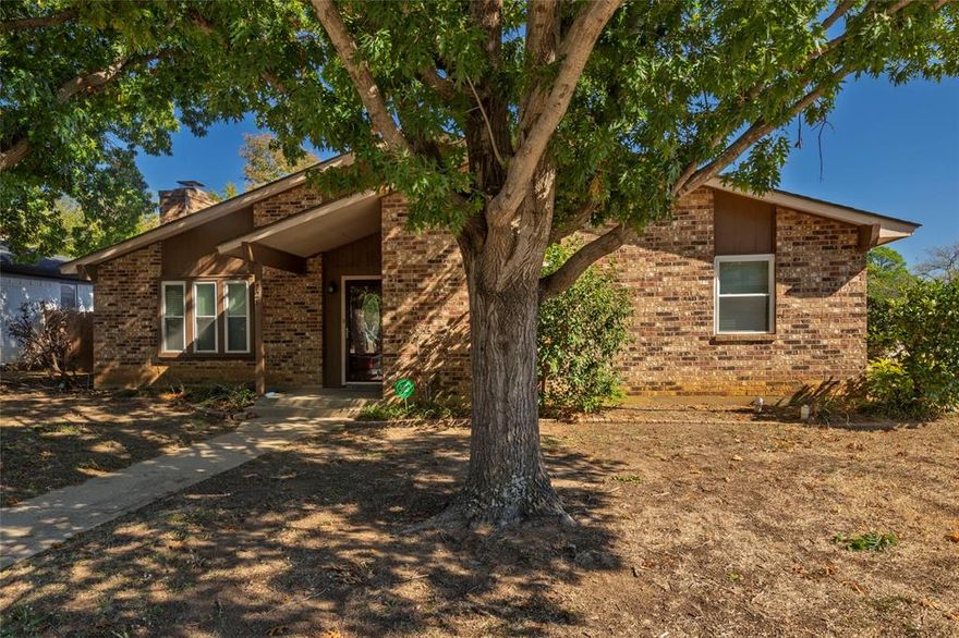 Multiple offers - please submit your highest and best by 6pm on 11-12-24. This corner-lot gem is a rare find for investors or homeowners looking to build some serious sweat equity! Situated on a peaceful cul-de-sac, just a block from local elementary school, this home offers the perfect foundation for creating your dream space. From the moment you arrive, you’ll appreciate the majestic mature trees that provide shade and privacy, as well as the side-entry garage that adds to its great curb appeal.

Inside, you’re welcomed by an expansive living room with a striking stone fireplace as the focal point—perfect for cozy gatherings and holiday décor. The spacious kitchen is begging to be transformed; imagine opening it up to the living area to create a true open-concept floor plan that maximizes both space and flow.

The bedrooms in this home are large and inviting, offering ample space for relaxation and personalization. The primary bedroom is exceptionally roomy and features an updated walk-in shower—a luxurious touch that hints at this home’s true potential. You’ll have the freedom to redesign or add modern finishes to make this space your own.

Step outside to the covered patio overlooking a tranquil, oversized backyard. Whether you envision a garden oasis, play area, or outdoor entertainment space, this yard provides the canvas for your creativity. The serene setting and mature trees offer a private retreat with endless possibilities.

This is a rare chance to own a property with such incredible potential in a desirable location. Bring your vision, and turn this house into a stunning, updated home with your unique style. With its ideal layout, fantastic lot, and unbeatable location, this property won’t last long! Don't miss out on the opportunity to add your personal touch and create a space with tremendous value and charm.  Home to be sold as-is. The home was inherited by the current owner so no sellers disclosure is available.