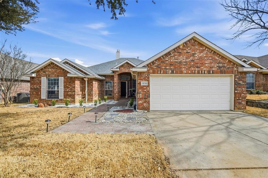 Welcome home to this beautifully updated, move-in ready one-story filled with natural light and an easy, open flow. The spacious living area is perfect for family gatherings, complete with a cozy fireplace. The bright kitchen opens to the breakfast area and features a breakfast bar and plenty of storage. A flexible formal dining room can easily serve as a home office. The owner’s retreat offers a spa-like bath with a remodeled shower, dual sinks, linen storage, and a well-designed walk-in closet. Split secondary bedrooms provide privacy and walk-in closets. Step outside to enjoy a covered patio, open flagstone patio with firepit, and backyard putting green—ideal for entertaining. 

Located in The Villages of Woodland Springs, a master-planned North Fort Worth community with HOA-managed amenities including six pools, fishing ponds, walking and biking trails, a renovated amenity center, playgrounds, and sports courts. 

Don’t miss your chance to make this inviting home your own—schedule a showing today.