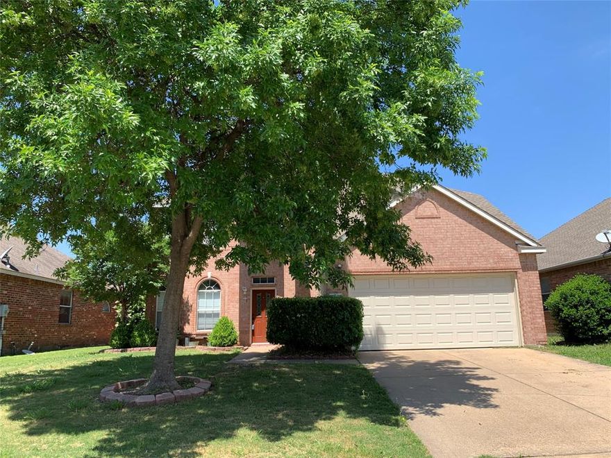 Two story home with Master bedroom down, 3 large bedrooms and huge game room upstairs. Home was updated 2018 with all new flooring, kitchen with granite countertops, backsplash and new appliances. Along with updated bathrooms with new fixtures, granite countertops. Master shower with new glass shower enclosure and new tile.  HOA amenities in the Waterview Community include resort style pool, parks, tennis courts, fishing pond and much more. Easy access to George Bush. Tenant just moved out so home is getting some TLC from sellers.