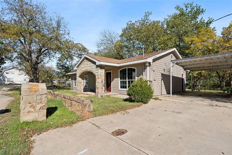 A home in Cleburne