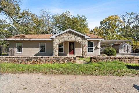 A home in Cleburne