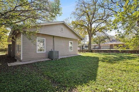 A home in Cleburne