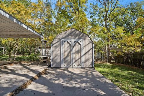 A home in Cleburne