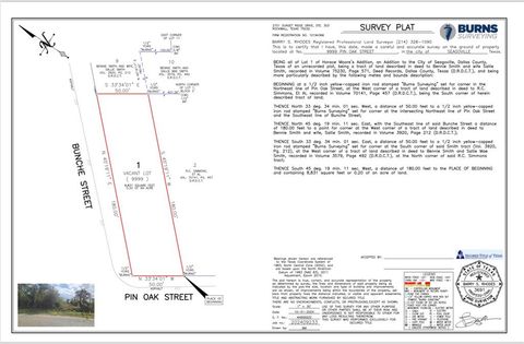 9999 Pin Oak Road Lot 1 Seagoville TX 75159