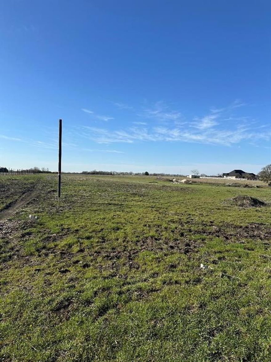 GREAT PROPERTY TO BUILD YOUR DREAM HOME. This property has easy access to Hwy 160 and minutes away from Hwy 121 in Collin County. The property 11.10 acres in a nice country setting yet close to the city. Property does have deed restrictions NO MOBLIE HOMES and 1 home per 10+ acres. It is a must see.