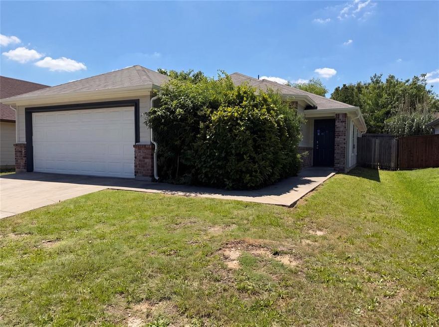 Step into 2824 Saint Bernard Dr, a residence recently updated with fresh exterior paint, fresh interior paint, and new flooring throughout the home. The primary bathroom includes double sinks for enhanced functionality. Outside, a patio extends to a fenced in backyard, providing an outdoor area. This home presents modern finishes and functional outdoor space — don't miss it. Home comes with a 100-Day Home Warranty and a 7-Day Home Test Drive to move in 7 days early for free