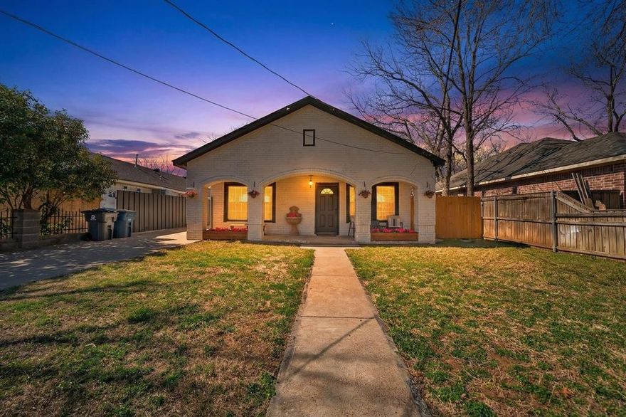 Fully Renovated Home with Outdoor Living Space + Bonus Shed – FHA Eligible!

Welcome to this beautifully updated Dallas home that perfectly blends charm and modern upgrades. From the inviting covered front porch to the bright, open interior, you’ll feel right at home the moment you walk in.

The remodeled kitchen features crisp white cabinetry, subway tile backsplash, stainless steel appliances, modern lighting, and a center island that flows seamlessly into the living and dining areas ideal for entertaining or everyday living. Updated flooring, an updated roof, and updated plumbing provide true peace of mind.

Step outside to your private backyard retreat complete with a covered patio, outdoor fireplace, mounted TV setup, grilling area, and a bonus storage shed perfect for hosting, relaxing, or extra space.