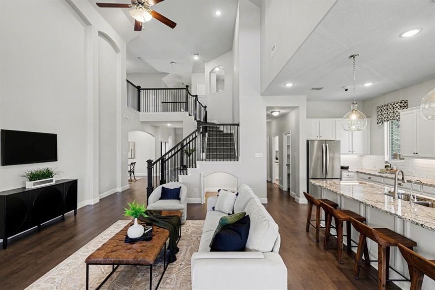 Welcome to 1604 Eleanor Drive! This home offers over $39,000 in upgrades and customization at a price where new construction cannot compete. Notable improvements include a full home water treatment and reverse osmosis system, a custom primary closet designed for improved storage and organization, and a 50-amp inlet installed for generator use.
Enter into a two-story entryway with wood floors and a formal dining room featuring an accent wall that adds warmth and personality. The eat-in kitchen is equipped with upgraded granite countertops, a commercial grade Viking gas stove top, decorative lighting, a large walk-in pantry, and a dry bar with a designated beverage fridge, all overlooking a backyard with no neighbors behind.
The primary bedroom is located on the main floor and showcases an ensuite bathroom with an oversized walk-in shower. Upstairs is a media room, wired for surround sound that also could work well as an office, home gym, or hobby room. Additionally, a guest bedroom includes a built-in Murphy bed for added flexibility. 
The sellers have kept detailed records of upgrades and maintenance, reflecting exceptional care of the property. Ask about our seller finance option!