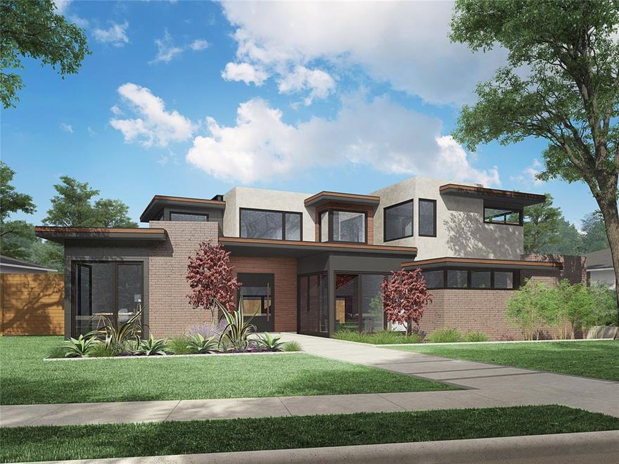 About to break ground on this exceptionally designed lux modern home by D Magazines best New Leaf Custom Homes located blocks White Rock Lake. Full architecture and interiors by The Design Shop are sure to showcase amazing craftsmanship, detail and high-end finishes throughout. This home will feature ample indoor and outdoor living space with emphasis on entertaining and mid century modern design. Primary suite, living, formal dining are conveniently located on the main level. Large game room entertainment area with a wet bar, an outdoor patio with kitchen, 3 car garage, and direct access to your pool. This home will be sure to wow modern enthusiast and architecture purist for years to come!