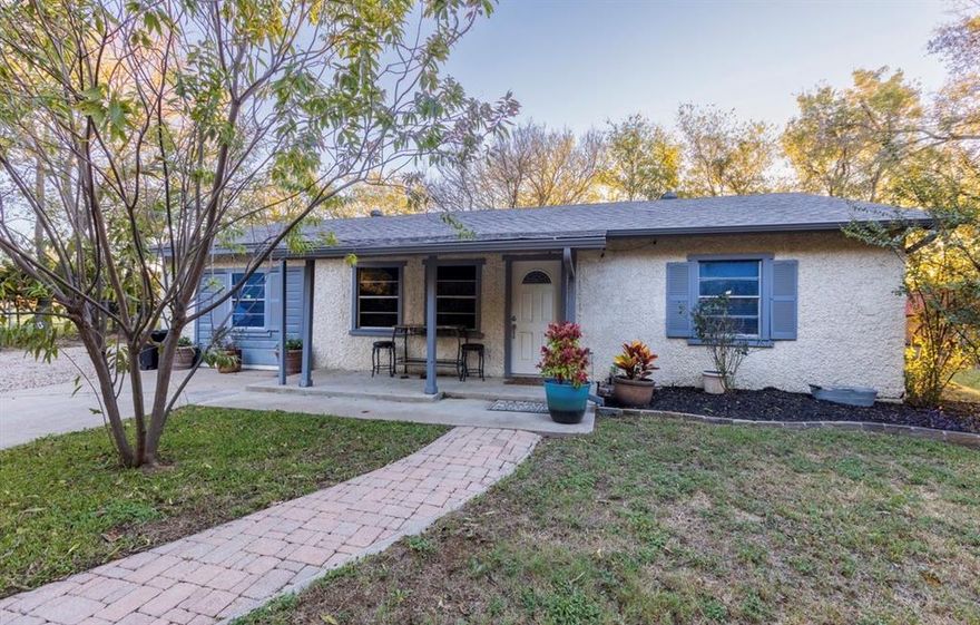 Charming Country Retreat Just Minutes from I-35

Welcome to your ideal blend of peaceful country living and convenient city access! Nestled on a beautiful tree-lined street, this inviting 3-bedroom, 2-bath home offers spacious living with room to grow and personalize. Outdoors, the possibilities are endless. The backyard features mature trees and an open space just waiting to be transformed into your dream entertaining area—imagine a patio, firepit, or outdoor kitchen designed just for you. A standout feature of this property is the detached garage workshop, fully equipped with a sink and workbench—ideal for hobbyists, mechanics, or those who need extra storage and project space. Located just 3 miles from I-35, you’ll enjoy quick access to town while coming home to the serenity of a country setting.

**More Pictures Coming Soon**