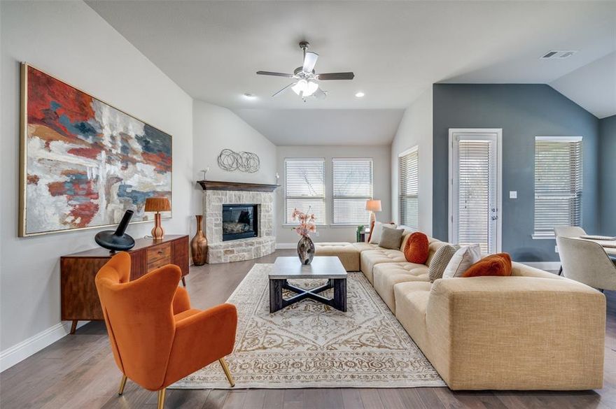 Welcome to 15500 City Garden Lane in the heart of Artesia — one of Prosper’s most vibrant master-planned communities designed for homeowners in every stage of life. Whether you’re growing your family, working from home, or simply wanting a single-story layout that lives effortlessly, this Highland Home floor plan delivers flexibility and comfort in equal measure.

Built in 2016, this beautifully maintained one-story offers nearly 2,950 square feet with 4 bedrooms, 3 full baths, a dedicated media room, private study, and a 3-car garage. The open-concept layout centers around a spacious kitchen featuring a large island, natural stone countertops, abundant cabinetry, and a walk-in pantry — all flowing seamlessly into the dining and living areas for easy entertaining. The private primary suite includes dual vanities, a garden tub, separate shower, and a generous walk-in closet, while secondary bedrooms are thoughtfully positioned for privacy. A brand new class 3 roof not only offers peace of mind, but insurance benefits as well. 

Location is where this home truly shines. You’re less than a mile from major highway access, making commuting throughout North Dallas simple and efficient. Just minutes away is the PGA District in Frisco — home to championship golf, upscale dining, shopping, and entertainment. West Prosper is experiencing rapid growth, with new retail, dining, and everyday conveniences continuing to expand nearby. You get the advantage of established community charm while still benefiting from the upside of what’s coming next.

Zoned to award-winning Prosper ISD and Richland High School, this address combines educational excellence with long-term value.

Why own 15500 City Garden Lane? Because it offers premier construction, a versatile floor plan, unbeatable proximity to highways and the PGA District, and front-row access to the continued growth of West Prosper — all within a lifestyle-driven community designed to thrive for years to come.