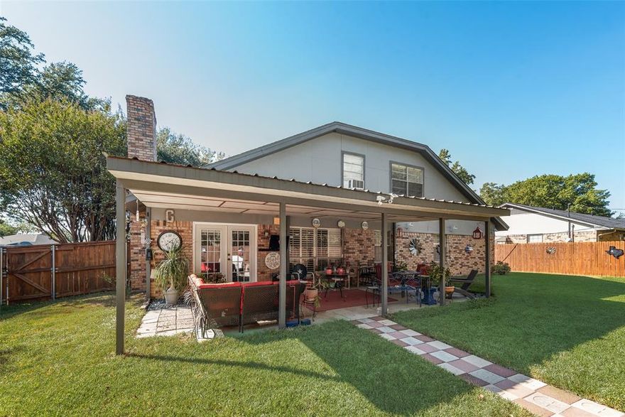 MOTIVATED SELLERS! BRING ALL OFFERS!!! Welcome to this warm and inviting 4 bedroom, 2.5 bathroom home offering 2,666 sq ft. of living space. This two-story home has plenty of room for the whole family, featuring a bonus room perfect for a playroom, home office, or game area. The primary bedroom is conveniently located on the first floor, providing comfort and privacy. Upstairs, a beautiful balcony overlooks the family room, adding an open and airy feel to the home. Step outside to a covered patio and large backyard-ideal for family barbecues and relaxing evenings. Conveniently located within walking distance to Rotary Park and close to great schools, this home offers comfort, space, and an unbeatable location for family living.